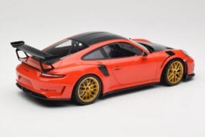 Porsche 911 991.2 GT3 RS Weissach Package Lava Orange Zlaté Magnéziumové Ráfiky Minichamps 1:18 153068227 Kov – obrázok 2 z 6