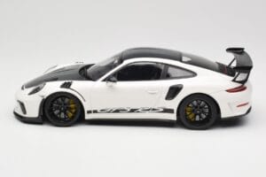 Porsche 911 991.2 GT3 RS Weissach Package Biely Wording Čierne Magnéziumové Ráfiky Minichamps 1:18 153068225 Kov – obrázok 3 z 6