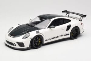 Porsche 911 991.2 GT3 RS Weissach Package Biely Wording Čierne Magnéziumové Ráfiky Minichamps 1:18 153068225 Kov