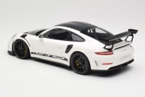 Porsche 911 991.2 GT3 RS Weissach Package Biely Wording Čierne Magnéziumové Ráfiky Minichamps 1:18 153068225 Kov – obrázok 5 z 6