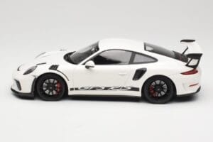 Porsche 911 991.2 GT3 RS Biely s Čiernymi Kolesami Minichamps 1:18 155068224 Kov – obrázok 3 z 6