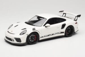 Porsche 911 991.2 GT3 RS Biely s Čiernymi Kolesami Minichamps 1:18 155068224 Kov