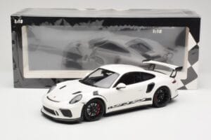 Porsche 911 991.2 GT3 RS Biely s Čiernymi Kolesami Minichamps 1:18 155068224 Kov – obrázok 6 z 6