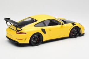 Porsche 911 991.2 GT3 RS Žltý s Čiernymi Kolesami Minichamps 1:18 155068231 Kov – obrázok 2 z 6