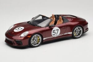 Porsche 911 991.2 Speedster Heritage Edition Cherry Metallic GT Spirit 1:18 GT929 Živica