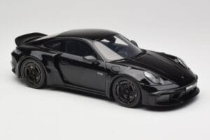 Porsche 911 992 Brabus 900 Rocket-R Obsidian Black GT Spirit 1:18 GT502 Živica – obrázok 4 z 6