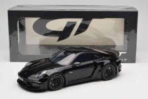 Porsche 911 992 Brabus 900 Rocket-R Obsidian Black GT Spirit 1:18 GT502 Živica – obrázok 6 z 6