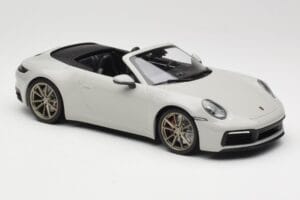 Porsche 911 992 Carrera 4S Kabriolet Šedý Minichamps 1:18 155067335 Kov – obrázok 4 z 6