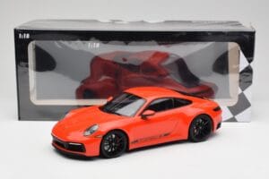 Porsche 911 992 Carrera 4S Lava Oranžový Minichamps 1:18 155067327 Kov – obrázok 6 z 6