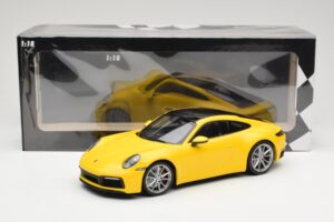 Porsche 911 992 Carrera 4S Žltý Minichamps 1:18 155067320 Kov – obrázok 6 z 6