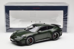 Porsche 911 992 Dakar Oak Zelený Metalická Norev 1:18 187241 Kov – obrázok 9 z 9