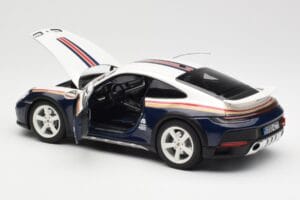 Porsche 911 992 Dakar Rough Roads Norev 1:18 187240 Kov – obrázok 6 z 9