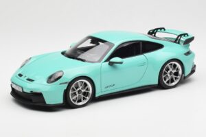 Porsche 911 992 GT3 Mint Zelený Norev 1:18 187316 Kov