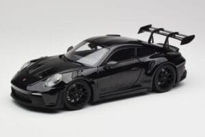 Porsche 911 992 GT3 RS Čierny & Čierne Kolesá Concept Minichamps 1:18 911992003 Kov