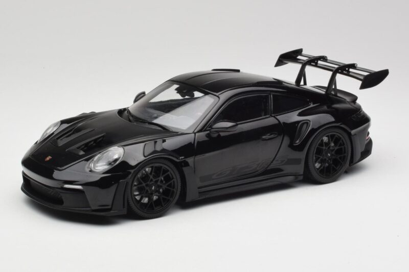 Porsche 911 992 GT3 RS Čierny & Čierne Kolesá Concept Minichamps 1:18 911992003 Kov