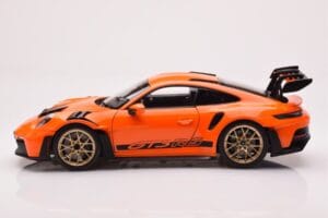 Porsche 911 992 GT3 RS Gulf Oranžový Norev 1:18 187360 Kov – obrázok 4 z 8