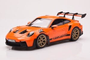 Porsche 911 992 GT3 RS Gulf Oranžový Norev 1:18 187360 Kov