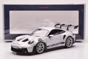 Porsche 911 992 GT3 RS Ice Šedý Norev 1:18 187359 Kov – obrázok 8 z 8