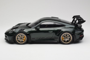 Porsche 911 992 GT3 RS Jet Green Metallic Black Norev 1:12 127532 Kov – obrázok 3 z 6