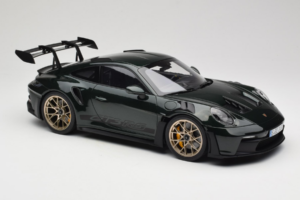 Porsche 911 992 GT3 RS Jet Green Metallic Black Norev 1:12 127532 Kov – obrázok 4 z 6