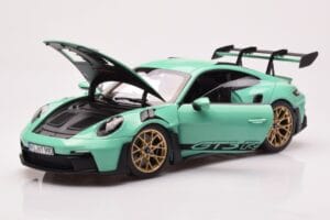 Porsche 911 992 GT3 RS Mint Zelený Norev 1:18 187362 Kov – obrázok 2 z 8