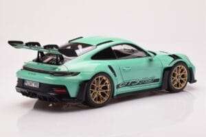 Porsche 911 992 GT3 RS Mint Zelený Norev 1:18 187362 Kov – obrázok 3 z 8