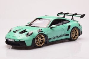 Porsche 911 992 GT3 RS Mint Zelený Norev 1:18 187362 Kov