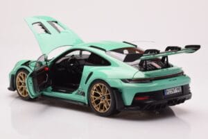 Porsche 911 992 GT3 RS Mint Zelený Norev 1:18 187362 Kov – obrázok 5 z 8