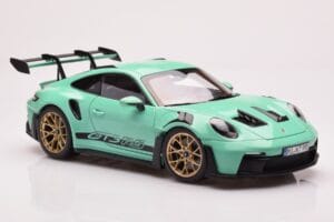 Porsche 911 992 GT3 RS Mint Zelený Norev 1:18 187362 Kov – obrázok 6 z 8