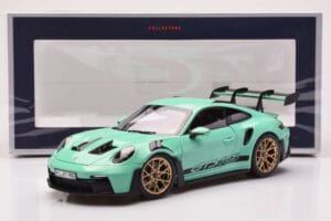 Porsche 911 992 GT3 RS Mint Zelený Norev 1:18 187362 Kov – obrázok 8 z 8