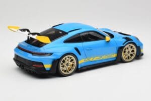 Porsche 911 992 GT3 RS Shark Modrý & Žltý Decor Concept Minichamps 1:18 911992001 Kov – obrázok 3 z 8