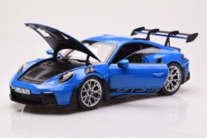 Porsche 911 992 GT3 RS Sharkblue Norev 1:18 187358 Kov – obrázok 2 z 8
