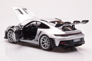 Porsche 911 992 GT3 RS Strieborný Metalická Norev 1:18 187357 Kov – obrázok 5 z 8