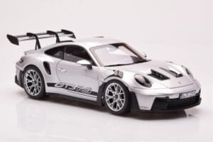 Porsche 911 992 GT3 RS Strieborný Metalická Norev 1:18 187357 Kov – obrázok 6 z 8