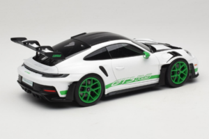 Porsche 911 992 GT3 RS Tribute to Carrera RS White Python Green Norev 1:18 187372 Kov – obrázok 3 z 8