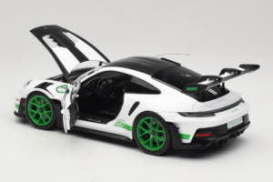 Porsche 911 992 GT3 RS Tribute to Carrera RS White Python Green Norev 1:18 187372 Kov – obrázok 5 z 8