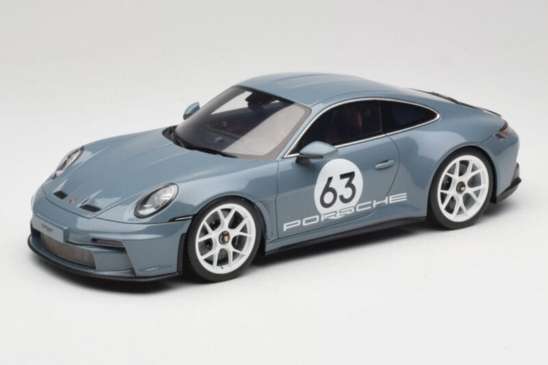 Porsche 911 992 ST Gentian Blue Metallic GT Spirit 1:18 GT491 Živica