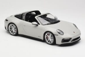 Porsche 911 992 Targa 4 GTS Šedý Minichamps 1:18 155061064 Kov – obrázok 4 z 6