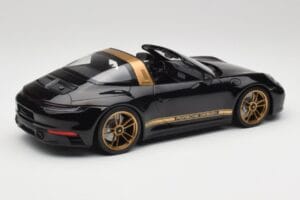 Porsche 911 992 Targa Porsche Design Čierny & Zlatý Concept Minichamps 1:18 PORSCHE001 Kov – obrázok 2 z 6