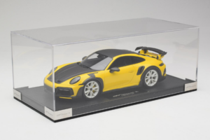 Porsche 911 992 TechArt GTstreet R Žltý S Bielymi Kolesami TechArt 1:18 REMC015 Živica – obrázok 5 z 6
