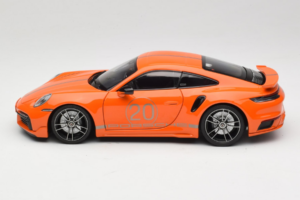 Porsche 911 992 Turbo S Coupe Sport Design Oranžový Minichamps 1:18 113069074 Kov – obrázok 4 z 8
