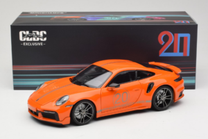 Porsche 911 992 Turbo S Coupe Sport Design Oranžový Minichamps 1:18 113069074 Kov – obrázok 8 z 8