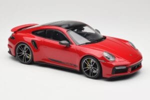 Porsche 911 992 Turbo S Červený Minichamps 1:18 155069070 Kov – obrázok 4 z 6