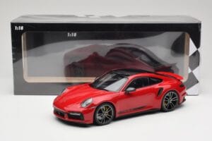 Porsche 911 992 Turbo S Červený Minichamps 1:18 155069070 Kov – obrázok 6 z 6
