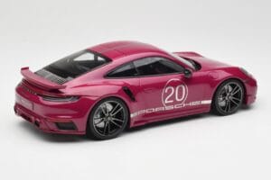 Porsche 911 992 Turbo S so Sport Design Package Červený Minichamps 1:18 155069172 Kov – obrázok 2 z 6