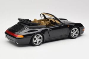 Porsche 911 993 Kabriolet Čierny UT Models 1:18 27806-U1 Kov – obrázok 3 z 8