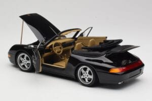Porsche 911 993 Kabriolet Čierny UT Models 1:18 27806-U1 Kov – obrázok 5 z 8