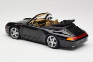 Porsche 911 993 Kabriolet Čierny UT Models 1:18 27806-U1 Kov – obrázok 7 z 8
