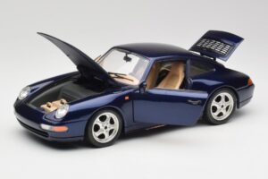 Porsche 911 993 Carrera Cup Modrý Braccio & Gotz 1993 Bburago 1:18 3060-M1 Kov – obrázok 2 z 8