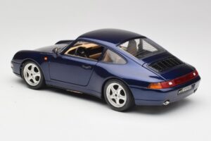 Porsche 911 993 Carrera Cup Modrý Braccio & Gotz 1993 Bburago 1:18 3060-M1 Kov – obrázok 7 z 8